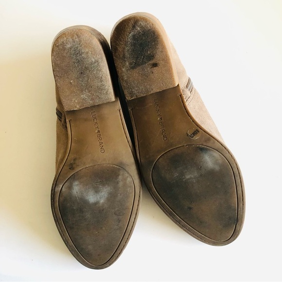 Lucky Brand Fenley Suede Booties - Picture 12 of 14